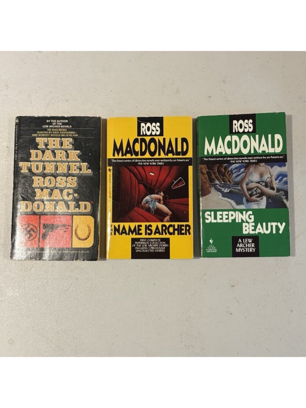 Ross Macdonald - Lew Archer Mystery Paperback Collection Lot of 3
